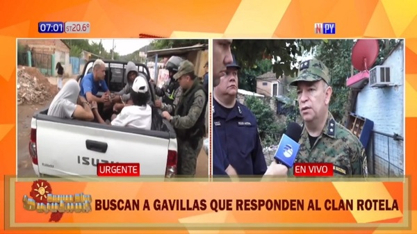 27 allanamientos contra el microtráfico en Asunción - Noticias Paraguay