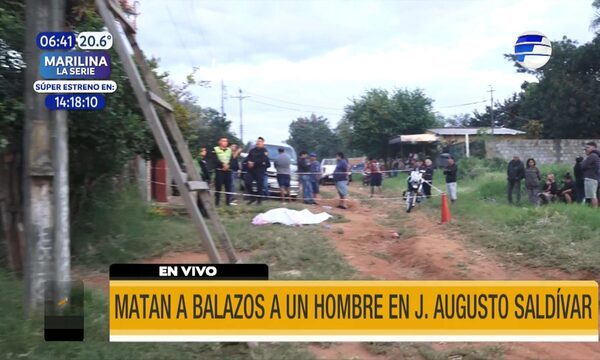 Matan a balazos a un hombre en J. Augusto Saldívar | Telefuturo
