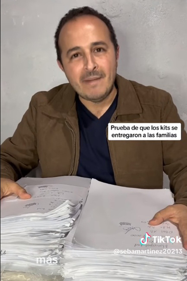 Edil asegura que tiene documentos de las entregas de kits de alimentos - La Clave