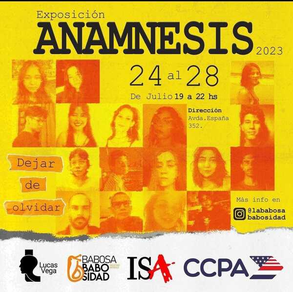 Este lunes se inaugura la exposición de arte colectiva "Anamnesis" en el CCPA - .::Agencia IP::.