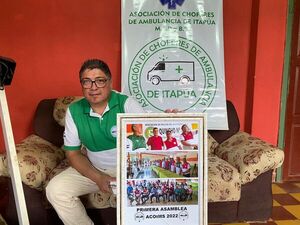 Asociación de Choferes de Ambulancia de Itapúa busca mejorar las condiciones laborales