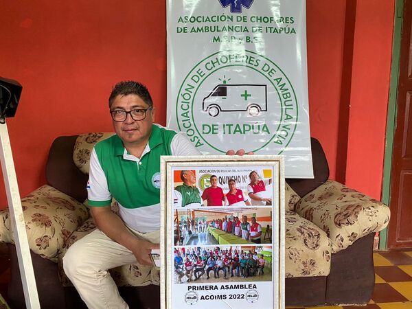 Asociación de Choferes de Ambulancia de Itapúa busca mejorar las condiciones laborales