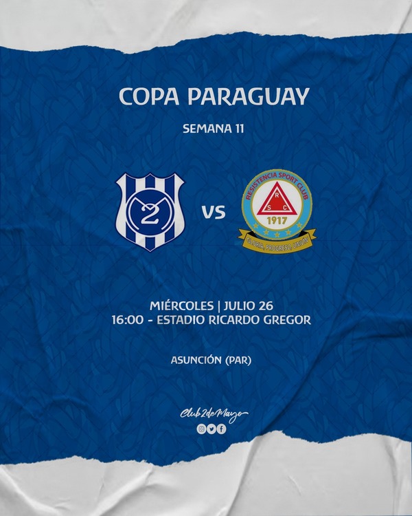 En duelo de dieciseisavos de final de la Copa Paraguay, el 2 de Mayo compurgará sanción de la APF - Radio Imperio