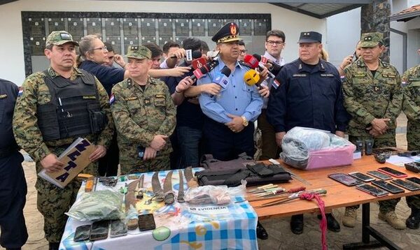 Megaoperativo Némesis da captura a personas vinculadas a homicidios por encargo en Asunción - El Trueno