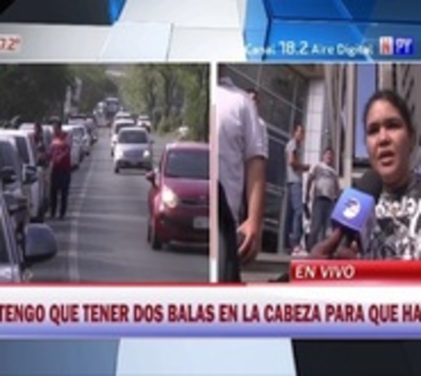 Conductores víctimas de inseguridad se manifiestan contra plataforma - Paraguay.com