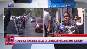 Conductores hartos de ser víctimas de la inseguridad se manifiestan contra plataforma - Noticias Paraguay