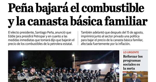 La Nación / LN PM: edición mediodía del 24 de julio