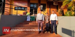 REALIZARON IMPORTANTE DONACIÓN A LA VII REGIÓN SANITARIA PARA PERSONAS VULNERABLES - Itapúa Noticias