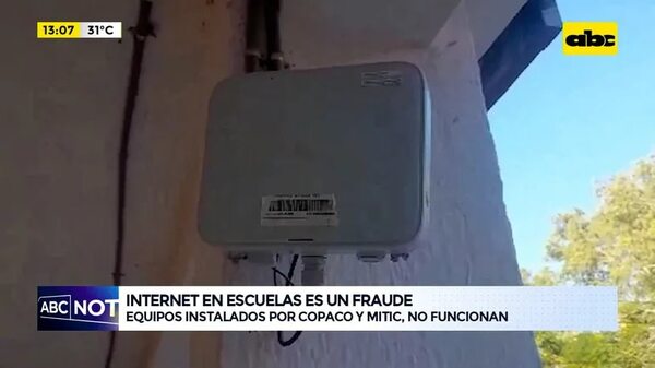 Fuerte Olimpo: Internet en escuelas es un fraude - ABC Noticias - ABC Color