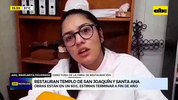 Video: Restauran templo de San Joaquín y Santa Ana - ABC Noticias - ABC Color