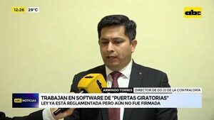 Video: Trabajan en software de “puertas giratorias”   - ABC Noticias - ABC Color