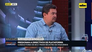 Video: Conductores de Bolt piden registro de pasajeros  - Mesa de Periodistas - ABC Color