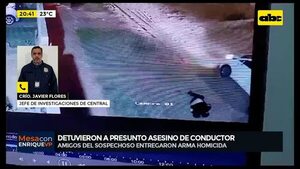 Video: Detuvieron a presunto asesino de conductor  - Mesa de Periodistas - ABC Color