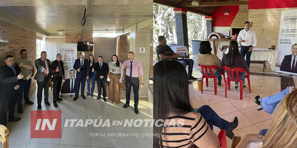 ROLANDO AQUINO VISITARÁ MAÑANA LAS COLONIAS UNIDAS EN EL MARCO DE SU CANDIDATURA - Itapúa Noticias