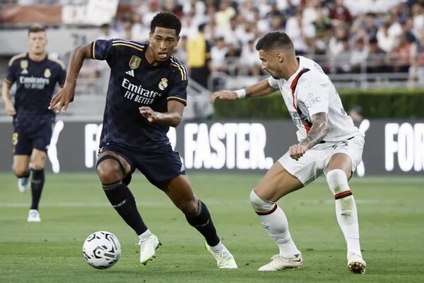 Real Madrid remonta al Milan en primer amistoso de la gira por Estados Unidos - Fútbol Internacional - ABC Color