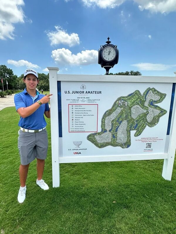 Golf Junior: Erich lejos, Matías inicia senda - Polideportivo - ABC Color