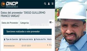 Contrataciones Públicas calificó como “imputables” las irregularidades del proveedor Franco Vargas – Diario TNPRESS
