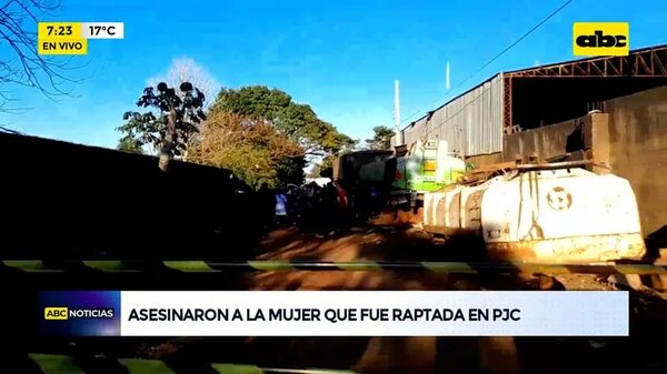 Video: Hallan cuerpo sin vida de mujer raptada en PJC - ABC Noticias - ABC Color