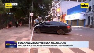 Video: Vuelven a postergar estudio de pedido de suspensión - ABC Noticias - ABC Color