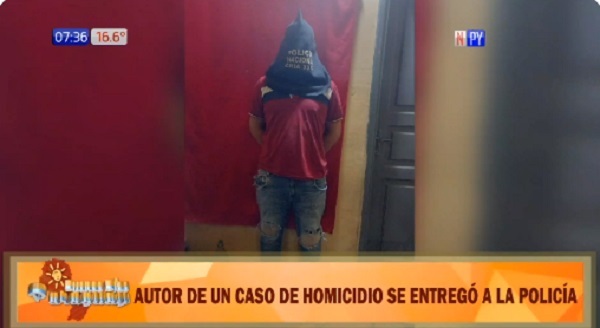 Se entrega el “autor” del homicidio de un joven en J. Augusto Saldívar