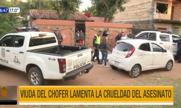 Habló la viuda del chofer de Bolt asesinado tras asalto en Villa Elisa | Telefuturo