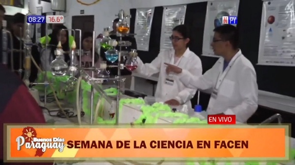 Semana de la Ciencia de Facen busca enseñar e inspirar - Noticias Paraguay
