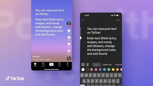TikTok ahora permite compartir publicaciones de texto - Tecnología - ABC Color