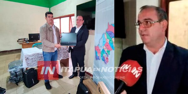 ENTREGARON NOTEBOOKS A DOCENTES DE INGLÉS DE ITAPÚA - Itapúa Noticias
