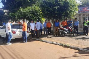 Taxistas de Hernandarias repudian campaña emprendida por Ángel Gabriaguez apoyando mal accionar de conductores de plataformas | DIARIO PRIMERA PLANA