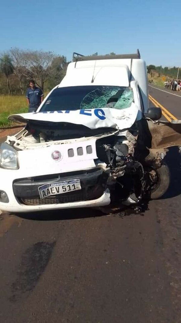 Yby Ya’u: Mujer fallece en accidente de tránsito