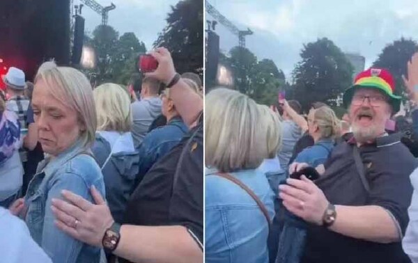 Señor se vuelve viral al confundir a su esposa con otra mujer en un concierto – Prensa 5
