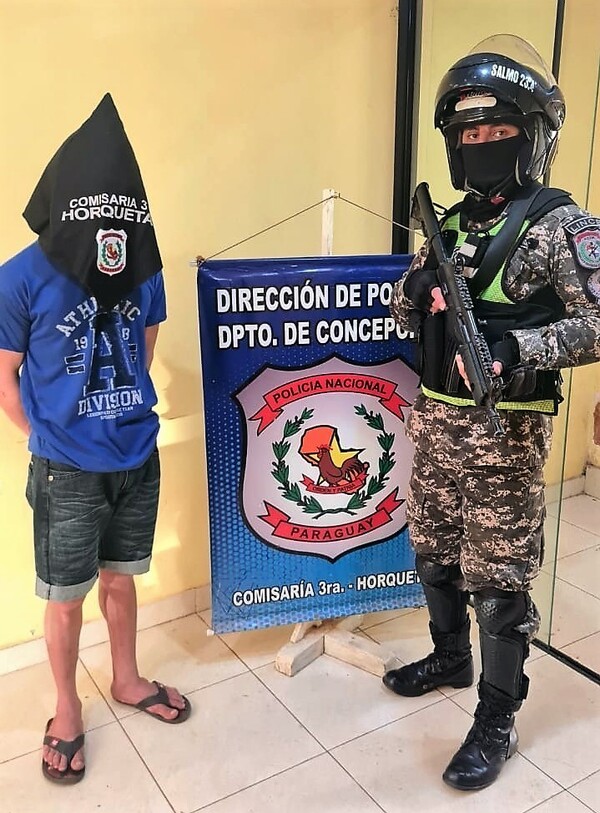 Horqueta: Agentes Lince detienen a joven con orden de captura por supuestos hechos de coacción y violación sexual – La Mira Digital