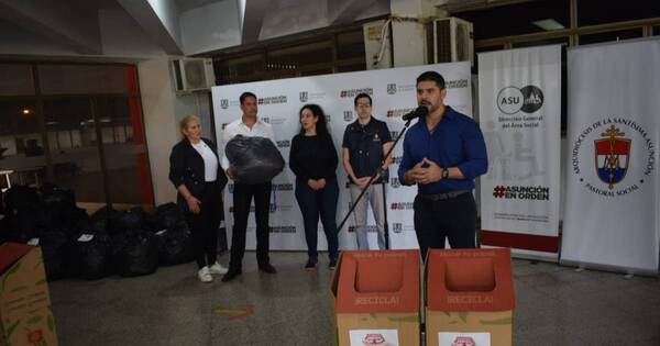 La Nación / Pastoral Social distribuirá en zonas vulnerables abrigos donados a comuna de Asunción