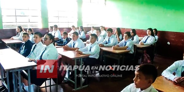 INICIÓ LA SEGUNDA PARTE DE LA ETAPA ESCOLAR CON MUCHAS EXPECTATIVAS - Itapúa Noticias
