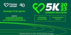 ¡La Farmacenter 5K 2023 se prepara con todo!