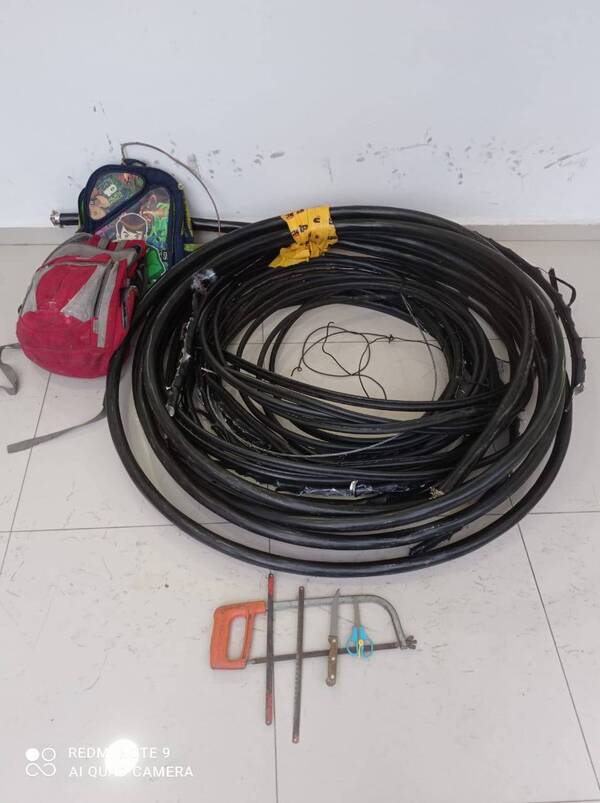 Ruta del cobre: impunidad alienta el hurto del cable - Unicanal