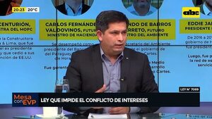 Ley contra ‘’Puertas Giratorias’': Santiago Peña nombró como ministros a exgerentes - Mesa de Periodistas - ABC Color