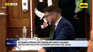 Video: Solicitan remoción del fiscal Noguera, enjuiciado por aprietes de RGD - ABC Noticias - ABC Color
