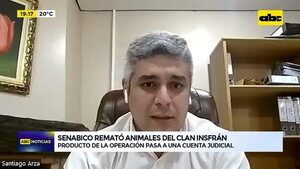 Video: Senabico remató animales del clan Insfrán  - ABC Noticias - ABC Color