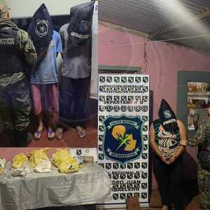 Antinarcóticos realizó allanamientos simultáneos en el Barrio Gral Genes: resultado detenciones e incautación de cocaína