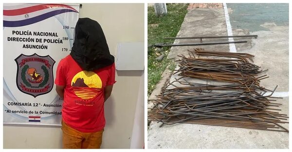 Obrero del puente Héroes del Chaco, aprehendido por presunto hurto de herramientas - Policiales - ABC Color