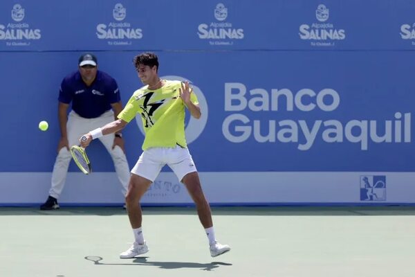 Vallejo peleó hasta el final en el Challenger de Salinas - Polideportivo - ABC Color