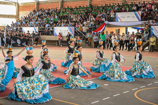En San Pedro, iniciaron oficialmente los Juegos Escolares y Estudiantiles Nacionales