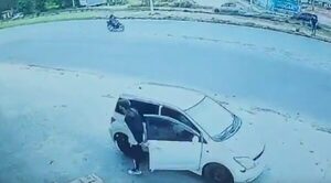 Guardia evitó asalto a su lugar de trabajo, pero le robaron el arma - Noticiero Paraguay