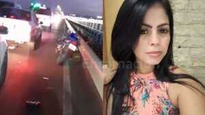 Fallece mujer que se accidentó en el puente San Roque González