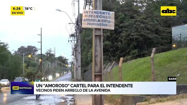 Video: “Amoroso” cartel dirigido a Nenecho - ABC Noticias - ABC Color