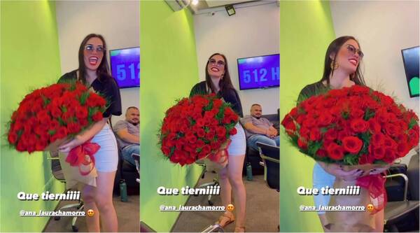 [VIDEO] ¿Quién le anda mandando flores a Ana Laura Chamorro?