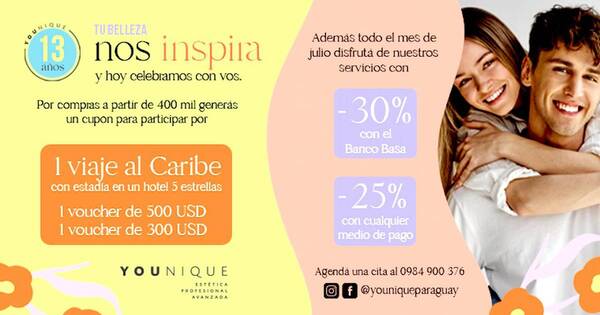 La Nación / Younique cumple 13 años inspirados en tu belleza