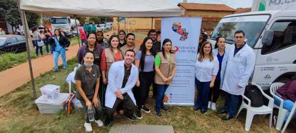 UCP presente en la Jornada Ciudad Mujer en Santa Ana, ofreciendo atención médica