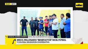 Video: Erico, millonario “benefactor” en el fútbol - ABC Noticias - ABC Color